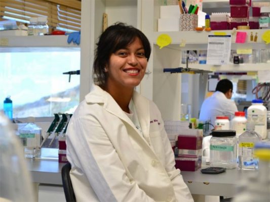 Adriana Miranda Cervantes, alumna del CICESE, fue reconocida en la categoría de biologíacelular y fisiología médica, en el Congreso Internacional de Estudiantes de Biomedicina.