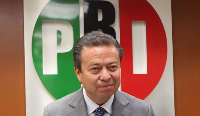 César Camacho Quiroz, coordinador del PRI en la Cámara de Diputados. Foto/ Vanguardia.