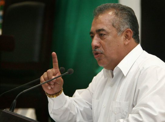 Julián Nazar Morales, fue el único que se registro como dirigente estatal del PRI.