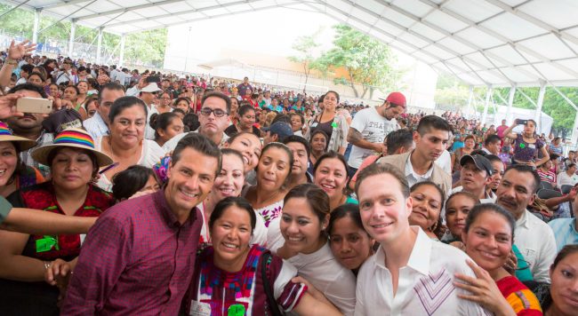 Peña Nieto, vino a Chiapas a encabezar la celebración por el Día Internacional de los Pueblos Indígenas.