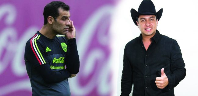 Rafa Márquez y Julion Álvarez, son vinculados con el narcotráfico. Foto/Publimetro/El Mañana de Reynosa.