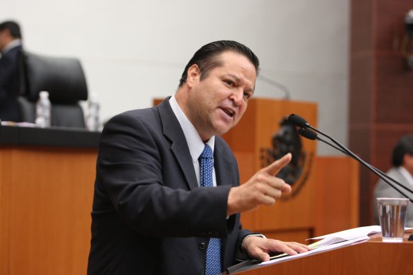 Fernando Herrera Ávila, coordinador de los Senadores PANISTAS. Foto/ pan.senado.gob.mx