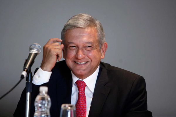 Andrés Manuel López Obrador, candidato por Morena a la Presidencia de la Republica.