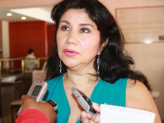 María Eugenia Pérez Fernández, diputada local por el Partido Mover a Chiapas. Foto: Sie7e de Chiapas.
