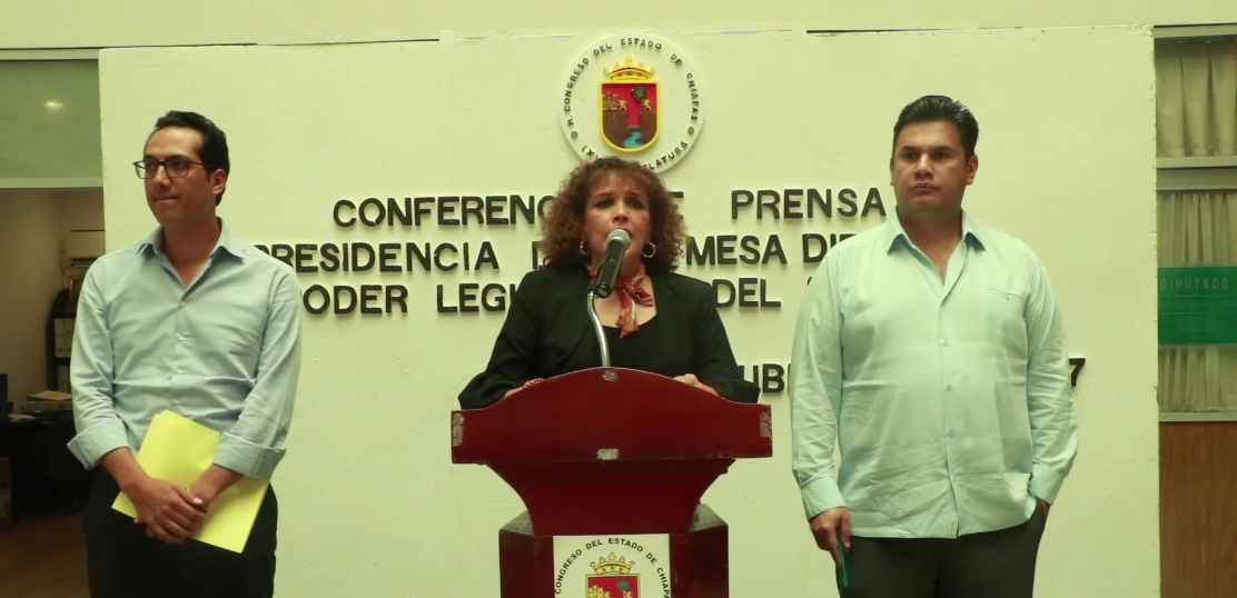 Patricia Conde Ruiz, presidenta de la Comisión de Vigilancia del Congreso del Estado.