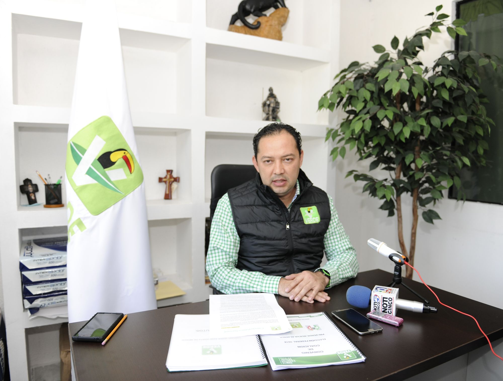 Mauricio Mendoza Castañeda, representante del PVEM ante el IEPC.