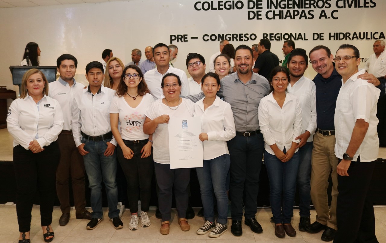 Se integra UPCH a capítulos estudiantiles de la Asociación Mexicana Hidráulica expresochiapas