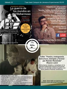 T'aan Beet, Coloquio de Literatura Experimental, Tabasco, Chiapas, ExpresoChiapas