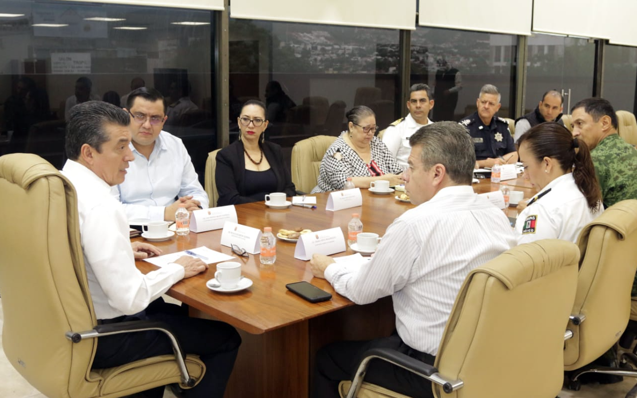 Encabeza Rutilio Escandón primera reunión de seguridad de su gobierno expresochiapas