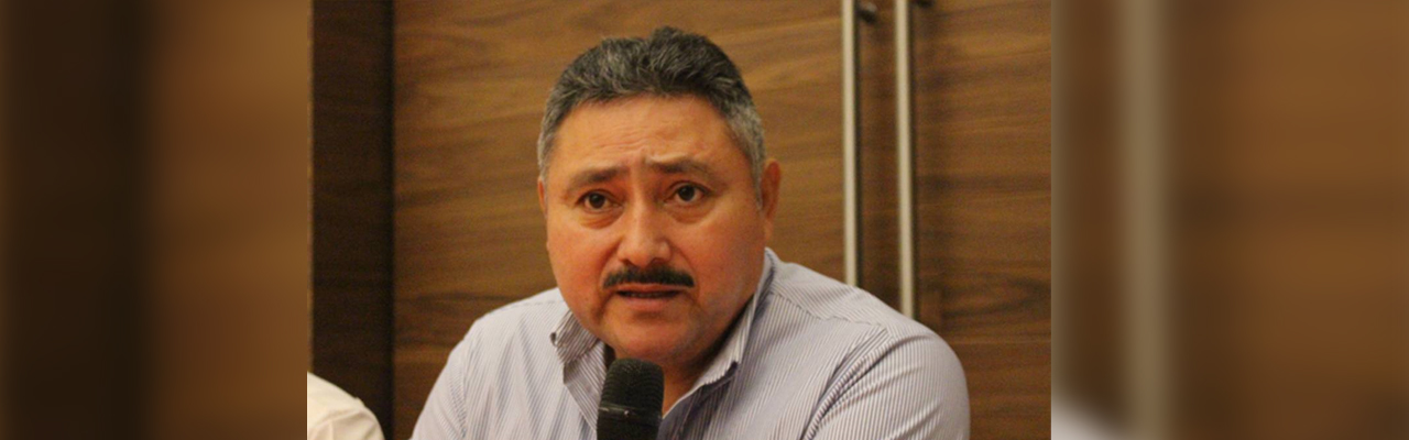 Ángel Paulino Canul Pacab, presidente de la Comisión Ejecutiva de la sección 40 del SNTE.
