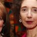 Gloria Vanderbilt (izq.) y Joyce Carol Oates asisten al Comité Literario del National Arts Club, en la ciudad de Nueva York, el 7 de abril de 2009. Foto/Afp
