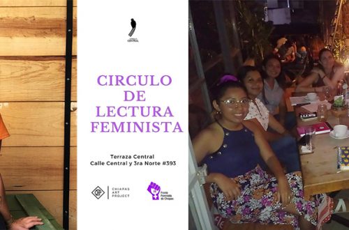 Círculos de Lectura Feministas, Feminismos, Solmarena Torres, Terraza Central, Tuxtla Gutiérrez, Chiiapas, Expreso Chiapas.