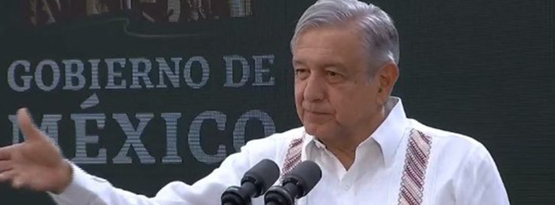 El Presidente Andrés Manuel López Obrador mencionó que el proceso de pacificación podría empezar el próximo año. Foto tomada del Twitter @lopezobrador_