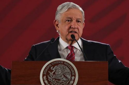 El presidente López Obrador durante su conferencia de prensa de este miércoles. Foto José Antonio López