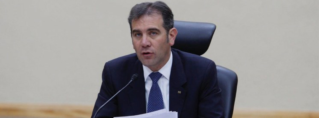 El consejero presidente del INE, Lorenzo Córdova en imagen de archivo. Foto/Cristina Rodríguez