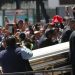 Llegada de la carroza fúnebre con las cenizas de José José a la Basílica de Guadalupe. Foto Yazmín Ortega Cortés