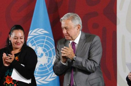 El presidente López Obrador inauguró la Conferencia Regional sobre Desarrollo Social de América Latina y el Caribe, el 1 de octubre de 2019. Foto/Roberto García Ortiz