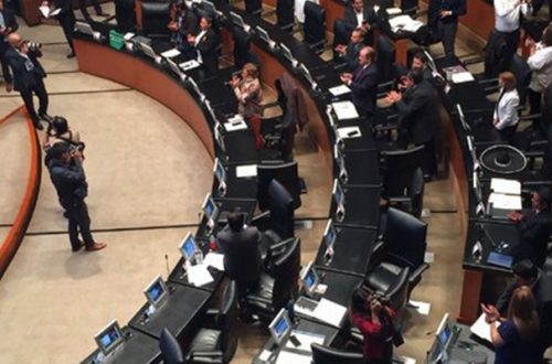 Sesión ordinaria del Senado del 1 de octubre pasado. Foto/ Guillermo Sologuren