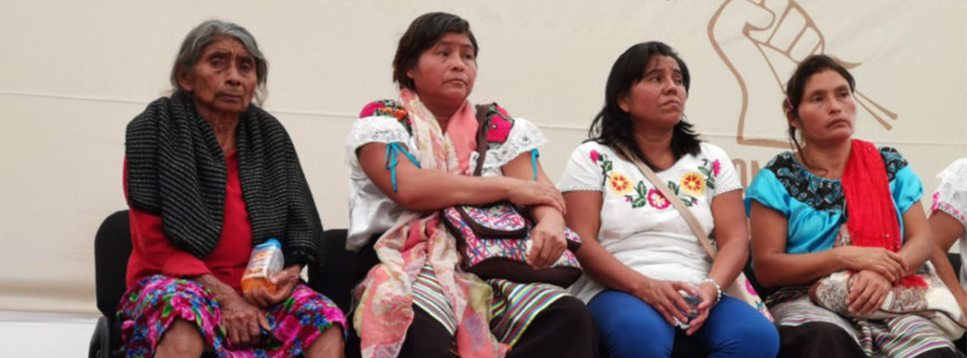 El 4 de junio de 1994 las hermanas González Pérez y su madre “fueron detenidas ilegalmente por miembros del Ejército Federal Mexicano. Foto Elio Henríquez / Archivo