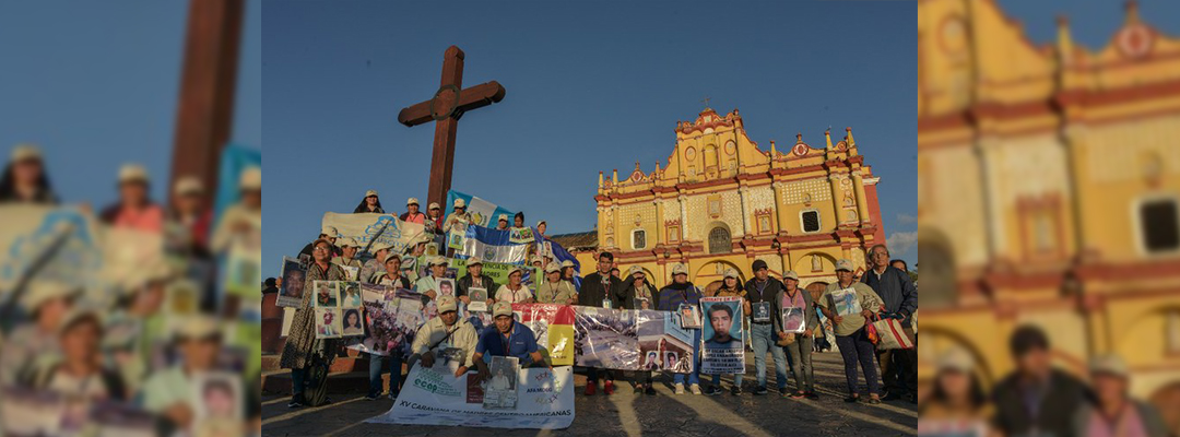 Madres de migrantes desaparecidos parten de Chiapas a Veracruz