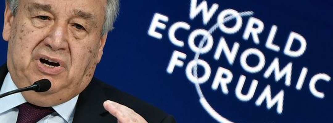 El secretario general de la ONU, Antonio Guterres, declaró que el mundo sigue perdiendo la guerra contra el cambio climático. Foto Afp