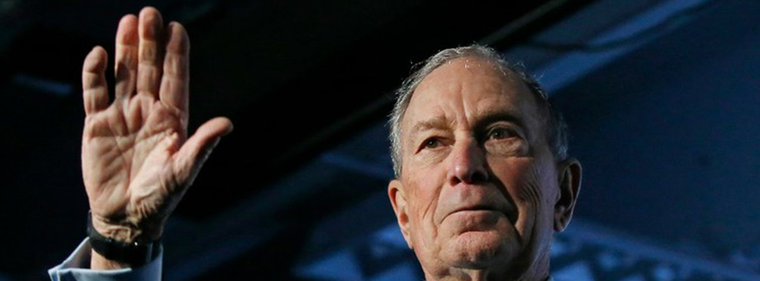 Mike Bloomberg es el principal contrincante de Bernie Sanders. Foto Ap
