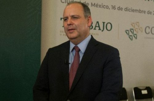 Gustavo de Hoyos Walther, presidente de la Coparmex. Foto LA JORNADA/Cristina Rodríguez.