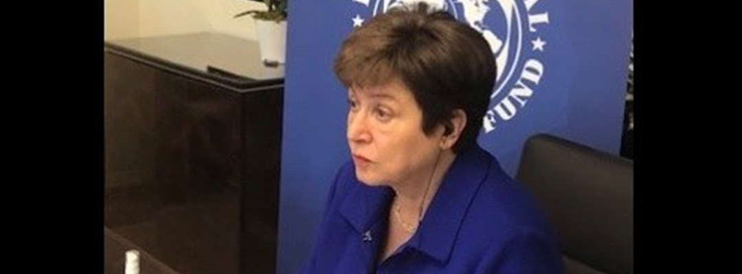 Kristalina Georgieva, directora general del Fondo Monetario Internacional. Foto @KGeorgieva