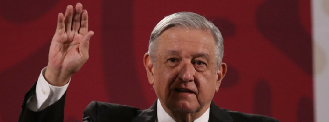 El Presidente López Obrador, durante la conferencia de este miércoles 6 de mayo. Foto Cuartoscuro