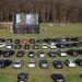 Sólo se permitirá el acceso a 170 vehículos. La imagen fue captada en un campo cerca de Marl, Alemania.Foto Ap