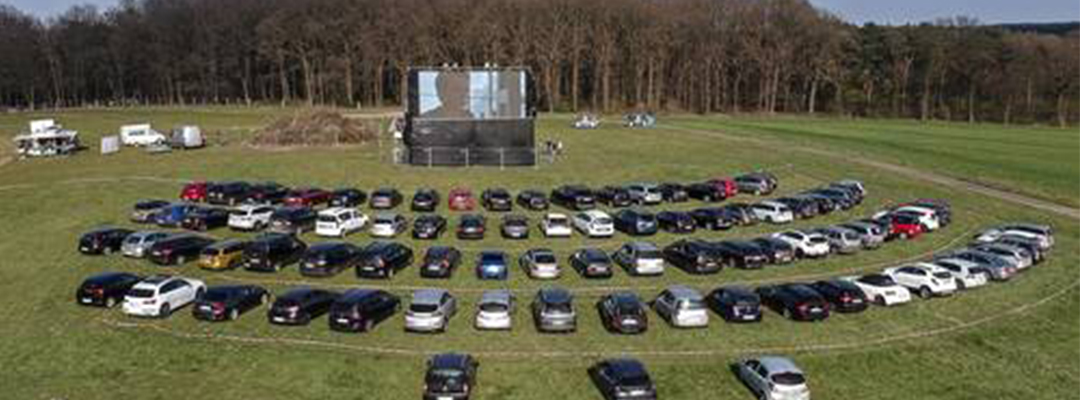 Sólo se permitirá el acceso a 170 vehículos. La imagen fue captada en un campo cerca de Marl, Alemania.Foto Ap