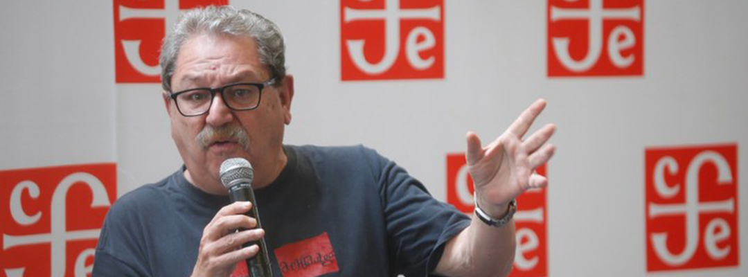 Paco Ignacio Taibo II, director del Fondo de Cultura Económica. Foto Guillermo Sologuren / Archivo