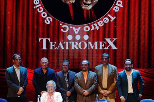 Integrantes del Consejo Consultivo de TeatroMex ofrecieron una conferencia de prensa sobre la situación de las artes escénicas en el país frente a la situación por la pandemia de Covid-19, en el Centro Cultural Teatro 1, en la alcaldía Cuauhtémoc, Ciudad de México, el pasado 13 de agosto de 2020. Foto Cristina Rodríguez