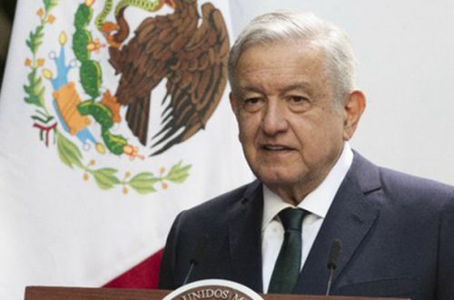 El presidente Andrés Manuel López Obrador durante su Segundo Informe de Gobierno desde Palacio Nacional, el 1 de septiembre de 2020. Foto Presidencia