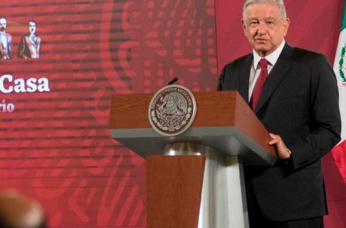 El presidente de la República, Andrés Manuel López Obrador, durante su conferencia de prensa matutina en Palacio Nacional, el 28 de septiembre de 2020. Foto Cuartoscuro