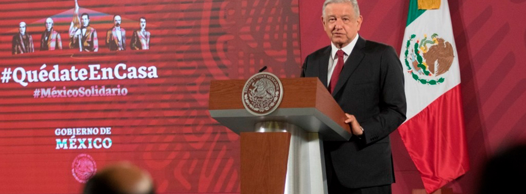 El presidente de la República, Andrés Manuel López Obrador, durante su conferencia de prensa matutina en Palacio Nacional, el 28 de septiembre de 2020. Foto Cuartoscuro