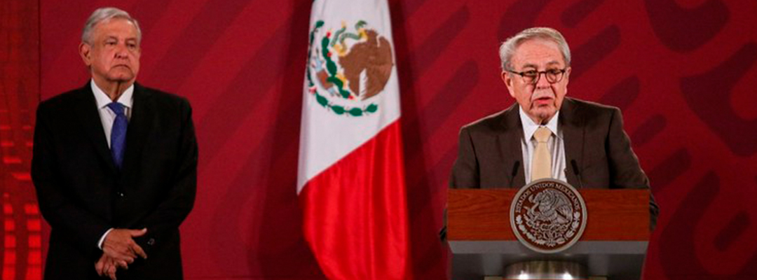El secretario de Salud, Jorge Alcocer Varela, durante la conferencia presidencial matutina en Palacio Nacional, en la Ciudad de México, el 8 de septiembre de 2020. Foto Cuartoscuro
