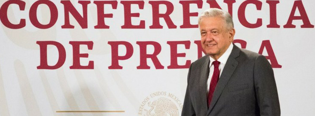 El presidente de México, Andrés Manuel López Obrador, durante su conferencia matutina en Palacio Nacional, en la Ciudad de México, el 31 de agosto de 2020. Foto Cuartoscuro