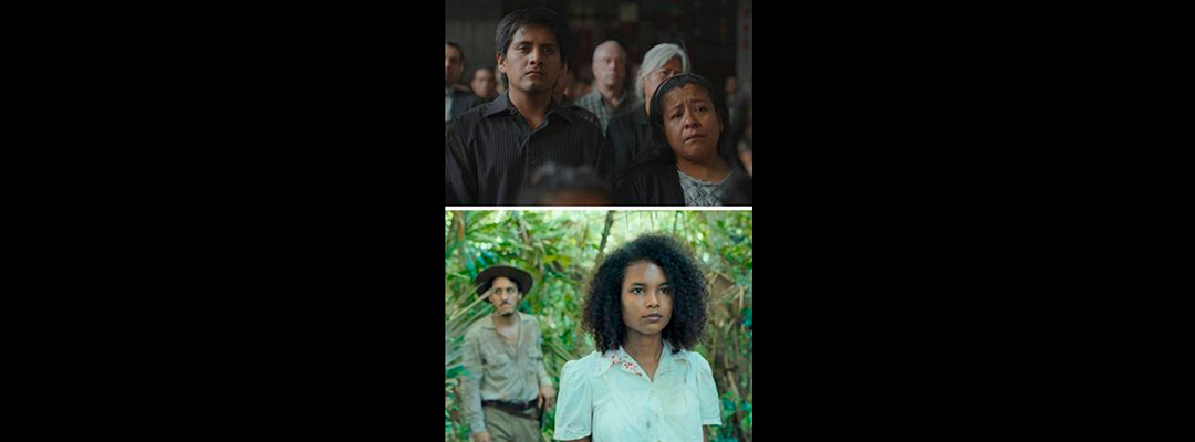 Fotogramas de 'Nuevo orden', de Michel Franco, y de 'Selva trágica', de Yulene Olaizola, tomadas del Twitter de @imcine