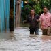El huracán ‘Iota’ causó importantes inundaciones en la municipalidad de La Lima, al norte de Honduras. Foto Afp
