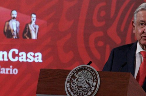 Durante la conferencia matutina del presidente López Obrador, desde Palacio Nacional. Foto Cuartoscuro