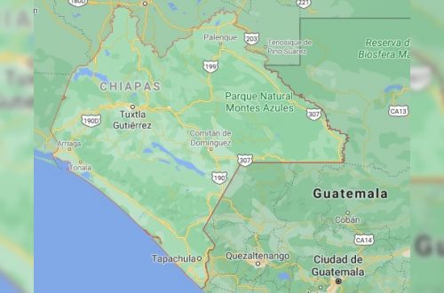 La reuniones para determinar a las autoridades de Oxchuk, Chiapas se suspendieron ante el riesgo de Covid-19. Foto Tomada de Google Maps