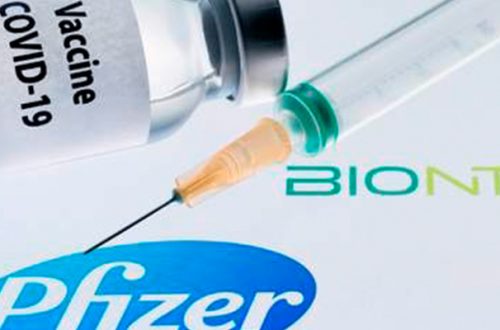La vacuna Pfizer/BioNTech sería comercializada con una advertencia para no ser aplicada a personas con alergias a alguno de sus componentes. Foto Afp