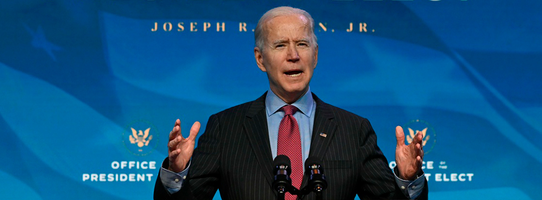 Joe Biden presentará un plan de estímulo para la economía estadunidense por 1.9 billones de dólares. Foto Afp