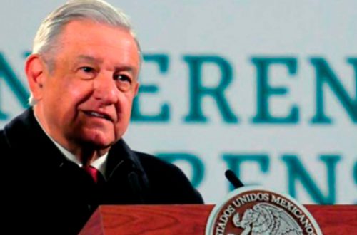 El presidente Andrés Manuel López Obrador en conferencia en Palacio Nacional. Foto: Cuartoscuro