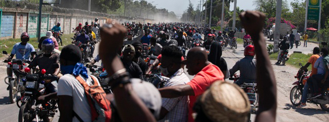 Haití ha registrado un aumento en los secuestros, extorsiones y robos a consecuencia de las pandillas. Foto Ap