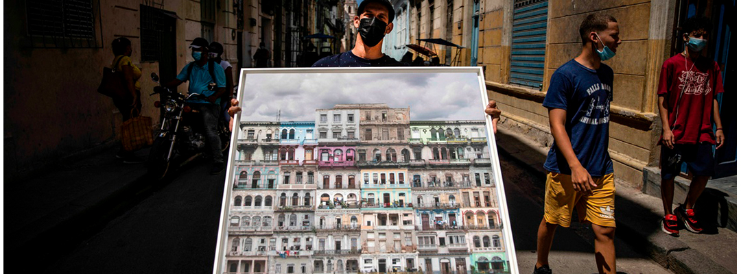 La fotografía de Gabriel Guerra Bianchini fue comprada por Brett Perlmutter, directivo de negocios de Google para Cuba. Foto Ap