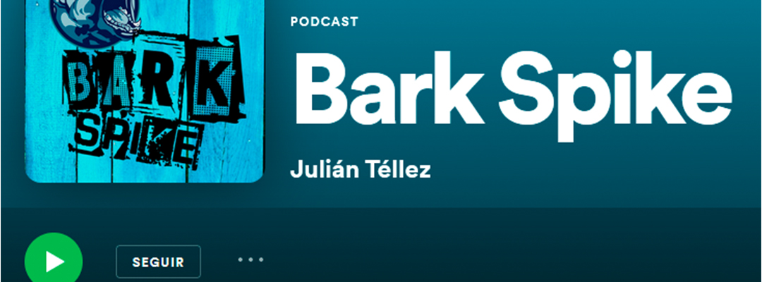 Bark Spike es un podcast musical dedicado exclusivamente a promover el punk. Foto Spottify