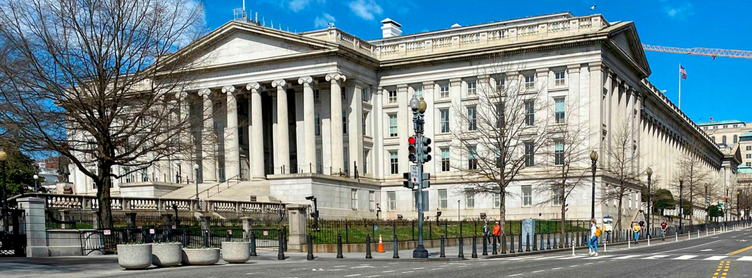 Departamento del Tesoro de Estados Unidos. Foto Afp