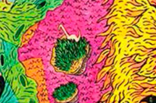 Obra. Tarot para un fin del mundo, un Apocalipsis de colores, 2016-2020, pieza de la artista Adriana de la Rosa. En general su obra se alimenta de la persistencia cultural.